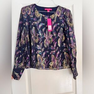 Lilly Pulitzer Lambert Silk Top